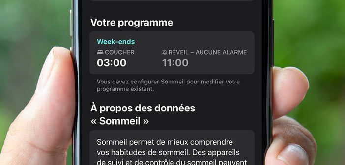 Récupérer les données de votre suivi de sommeil