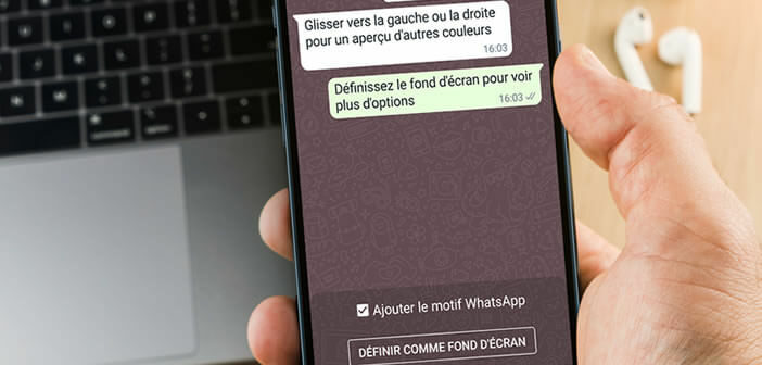 Définir un fond d’écran WhatsApp pour les discussions de votre choix