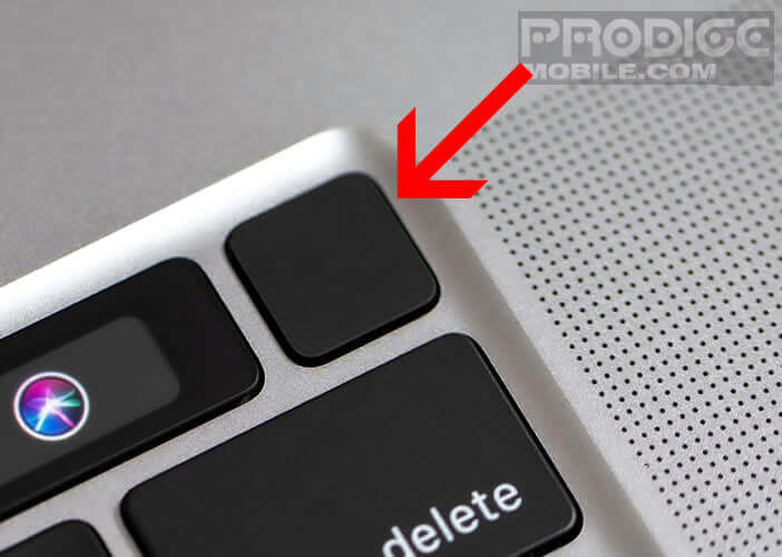 Retrouver l’emplacement du bouton Power sur un MacBook