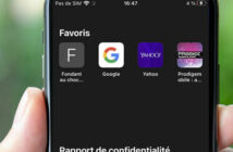 Masquer les sites fréquemment visités sur la page de démarrage de Safari