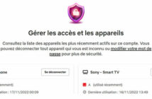 Déconnecter à distance les personnes utilisant votre compte Netflix
