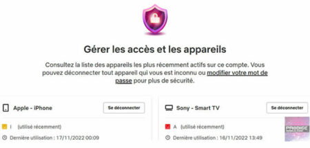 Guide pour apprendre à déconnecter un compte Netflix à distance