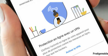 Protection supplémentaire de connexion internet avec Google One VPN