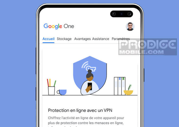 Profiter de la protection en ligne et du réseau privé de Google