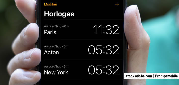 Arrangement solide haalbaar Tout savoir sur l'application horloge de l'iPhone