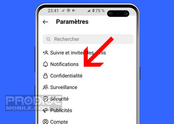 Modifier les paramètres pour remédier aux dysfonctionnements des alertes