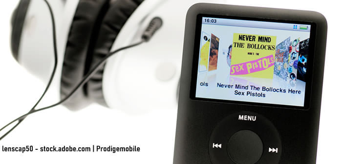 Afficher l’interface de l’iPod sur l’écran d’un iPhone grâce à l’appli Retro Pod