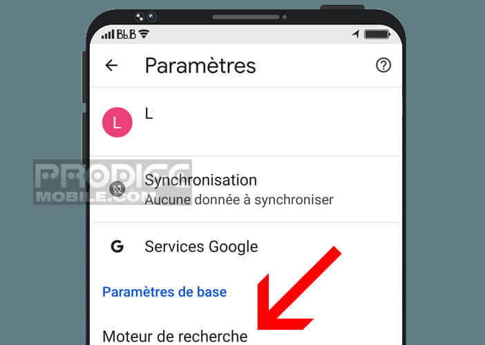 Configurer l’outil de recherche en ligne de votre navigateur web