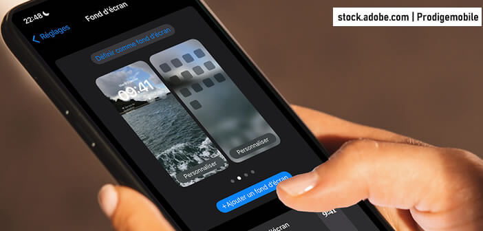 Personnaliser le fond d’écran de son iPhone