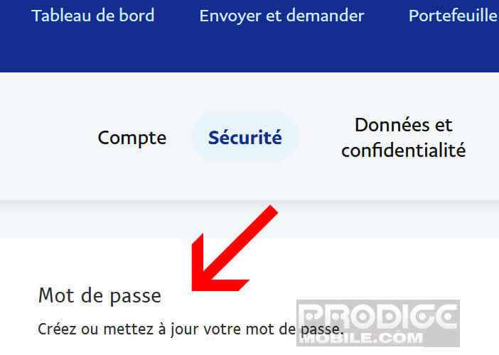 Mettez à jour le code de sécurité permettant d’accéder à vos paiements en ligne