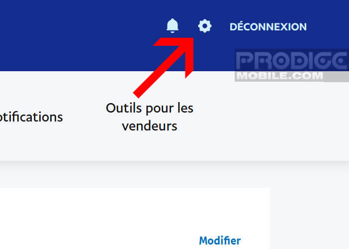 Modifier les paramètres de gestion de votre compte PayPal