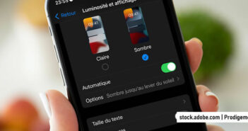 Modifier la taille des caractères sur un iPhone