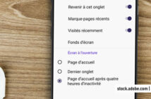 Comment changer la page d’accueil du navigateur sur Android
