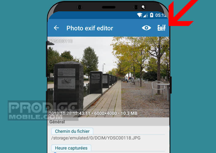 Gérer vos données EXIF depuis un utilitaire pour Android