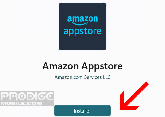Télécharger et installer Amazon Appstore sur votre PC