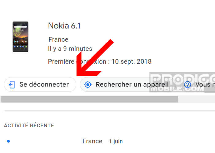 Fermer une session Gmail sans même accéder à la machine