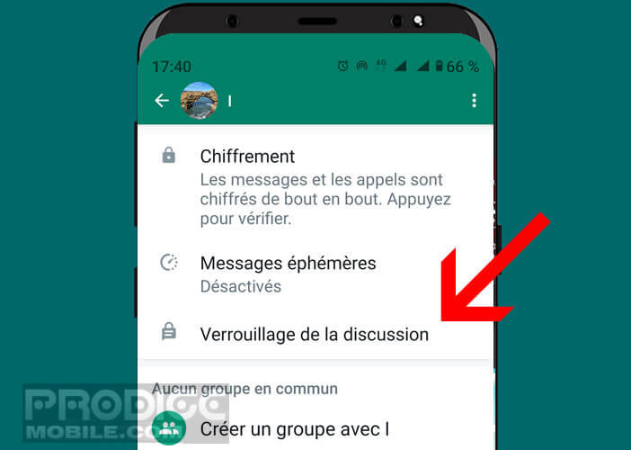 Mettre en place un contrôle d’accès sur une conversation