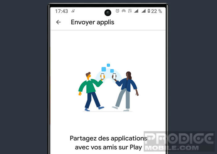 Configurer le système de transfert d’applications