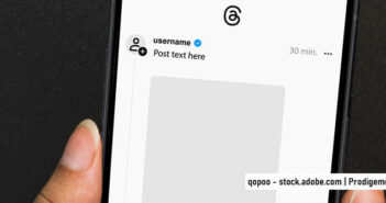 Modifier la photo sur la page accueil du profil Threads