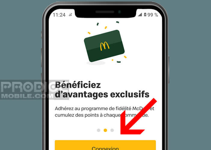 Se connecter à son compte Mc Donald’s