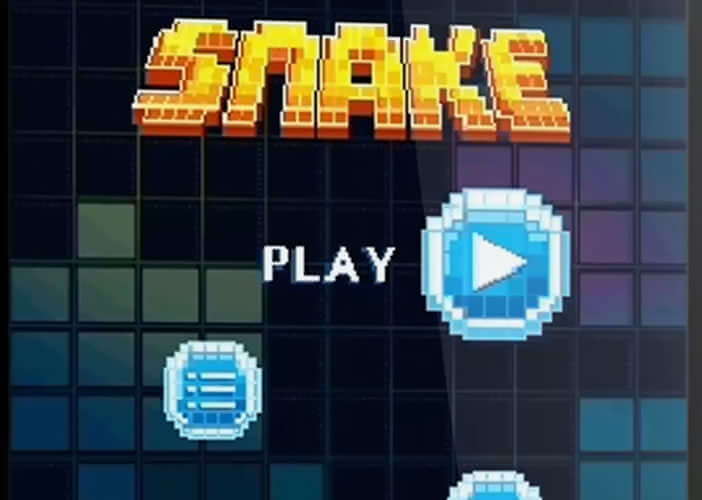 Jeu mobile de référence, le Snake