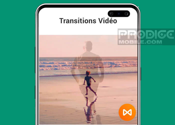 L’application YouCut se charge de faire les transitions vidéo pour vous