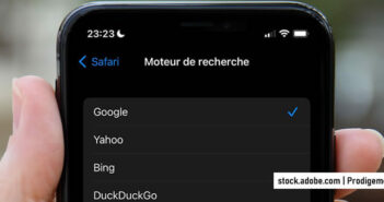 Changer le moteur de recherche de Safari
