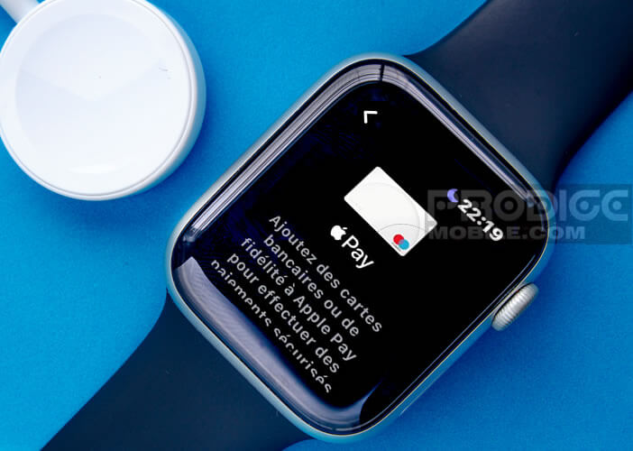 Configurer Apple Pay sur une montre connectée