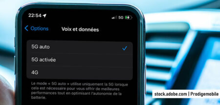 Se connecter en 5G avec son iPhone