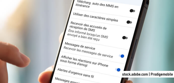 Apprendre à utiliser les accusés de réception SMS et MMS d’Android