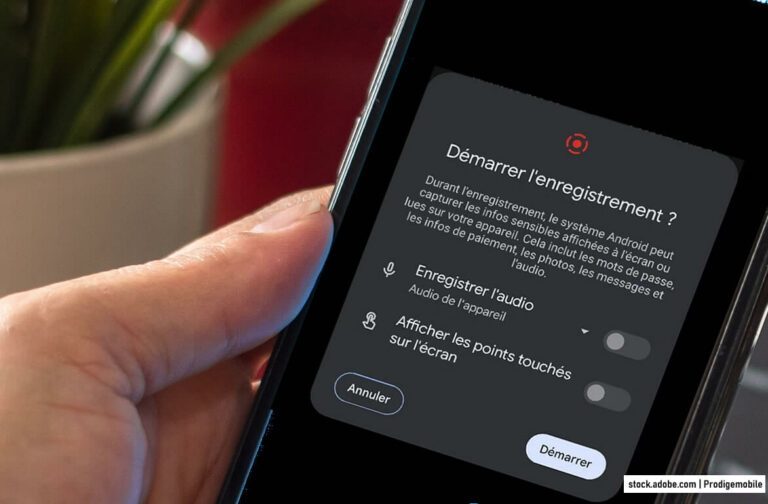 Réaliser une capture d’écran vidéo sur un appareil Android