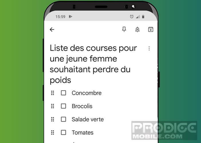 Google Keep intègre un nouvel outil basé sur l’IA