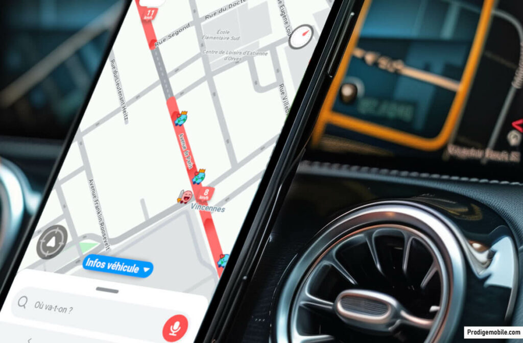 Application GPS Waze sans connexion internet