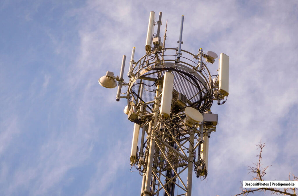 Antenne relais utilisé par les smartphones pour communiquer