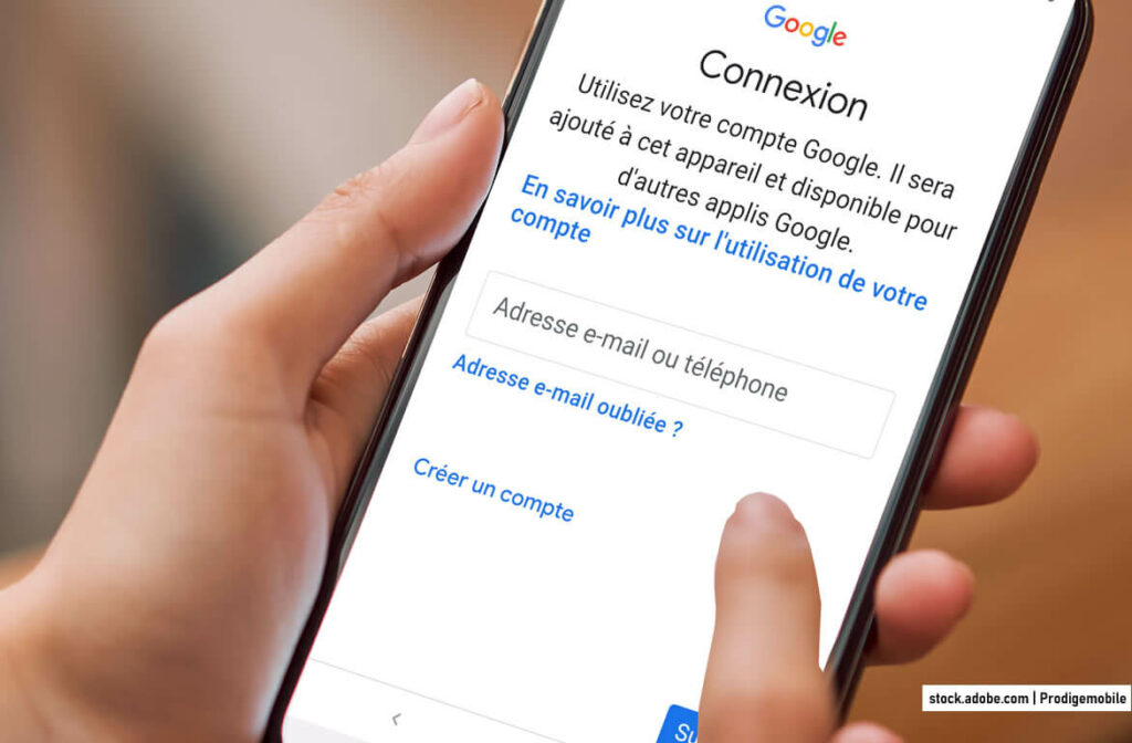 Configurer un compte Google sur un smartphone Android