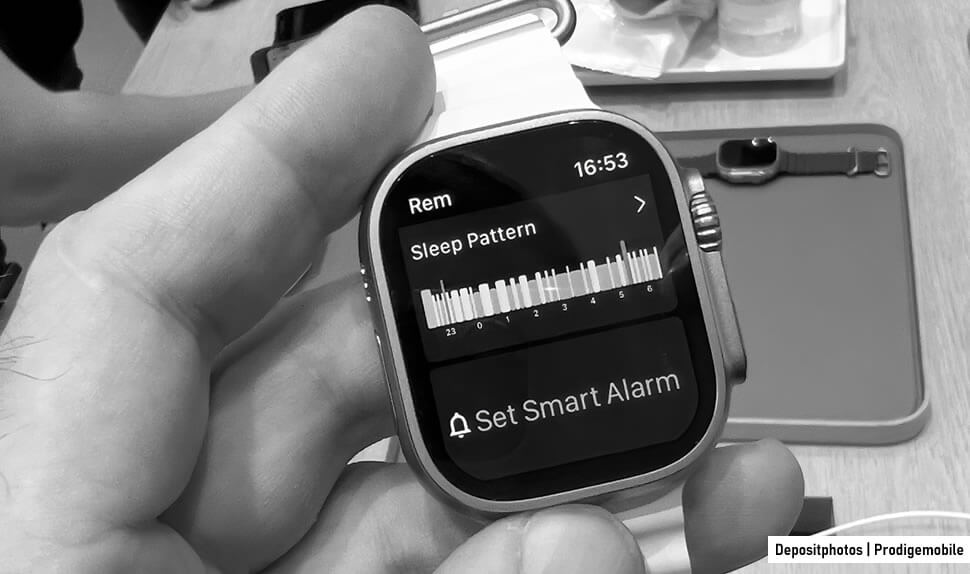 Fonctionnalité de l’Apple Watch utilisée pour améliorer le suivi du sommeil.