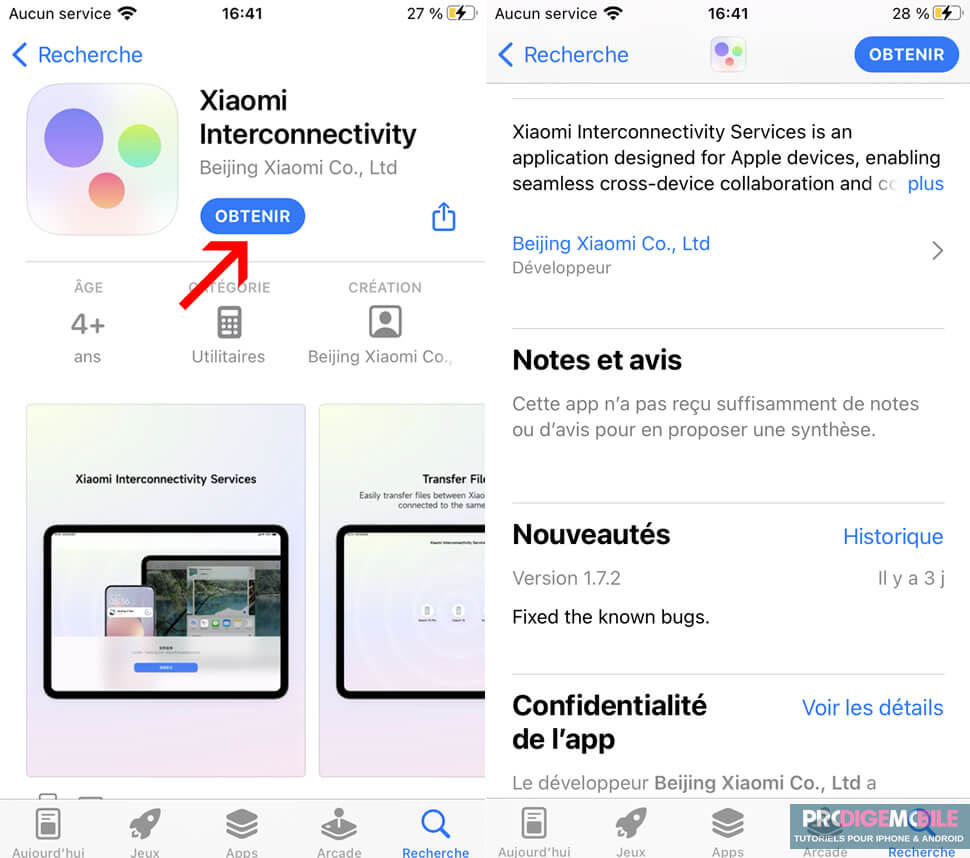 Utiliser votre compte Xiaomi pour vous connecter à l’application Xiaomi Interconnectivity