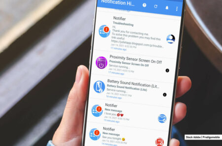 Consulter les notifications effacées sur Android grâce au journal intégré