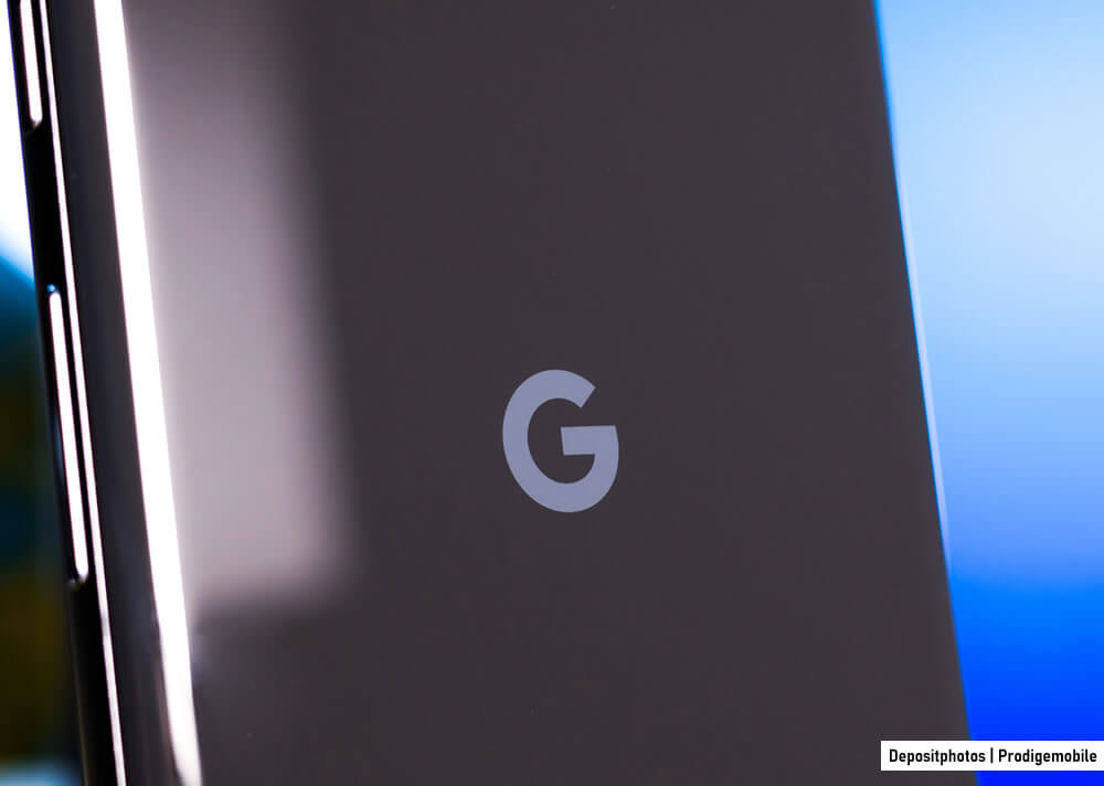 Logo officiel de Google Pixel, la gamme de smartphones conçue par Google
