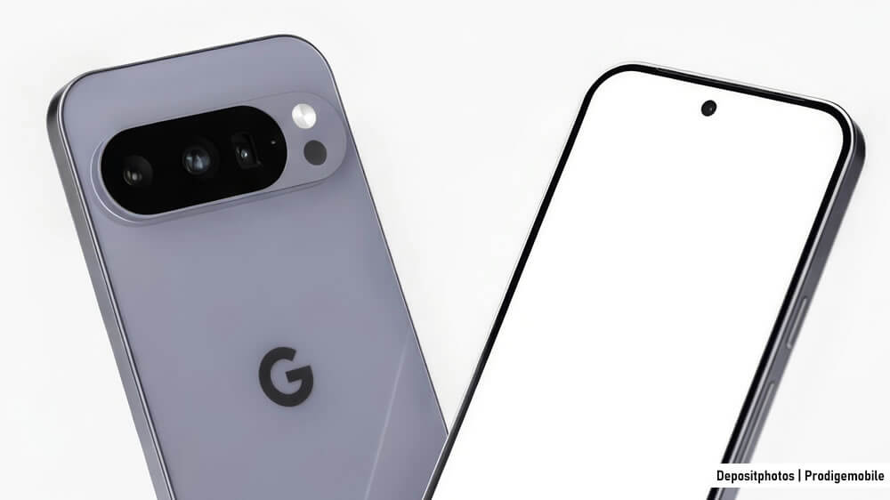 Smartphone Google Pixel 10 Pro affichant Google Maps