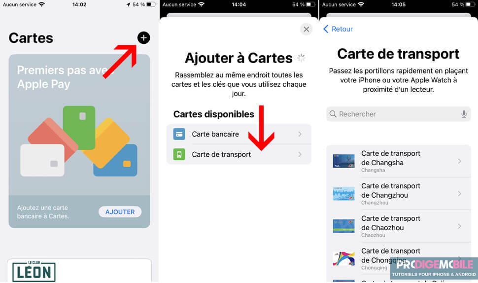 Application App Cartes d’Apple