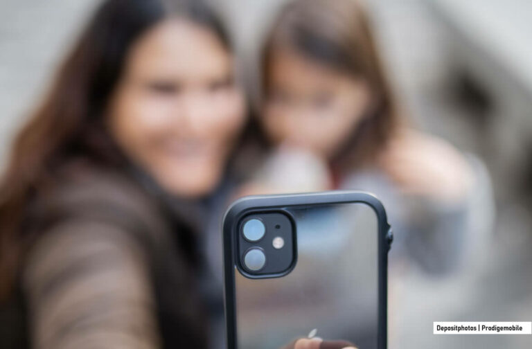 Photo prise avec le mode Portrait sur iPhone montrant un sujet net avec un arrière-plan flou