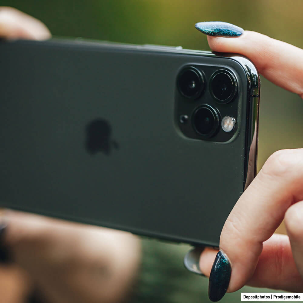 Photo en mode Portrait sur iPhone sous iOS