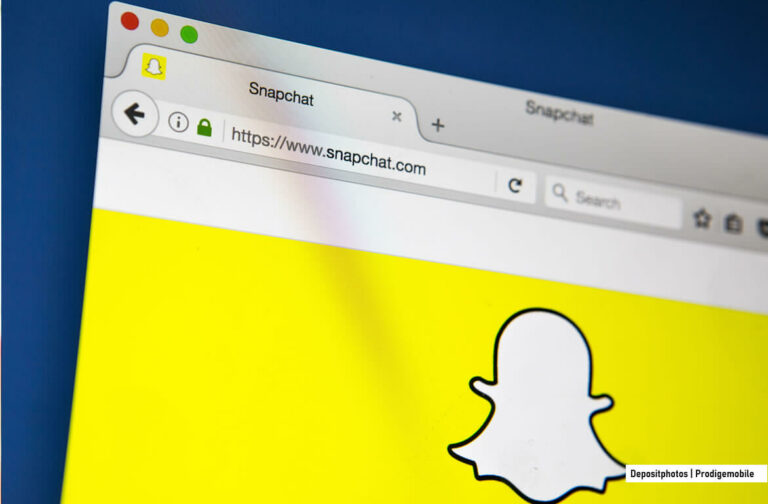 Utiliser Snapchat sur un Mac Le site Snapchat Web ouvert sur un Mac dans le navigateur Safari