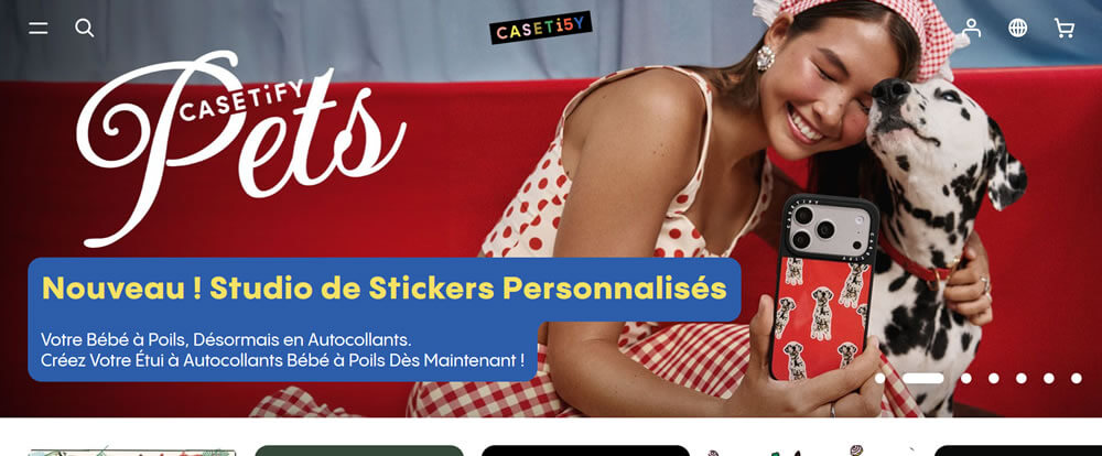 Coque Casetify personnalisée avec design artistique et finition premium
