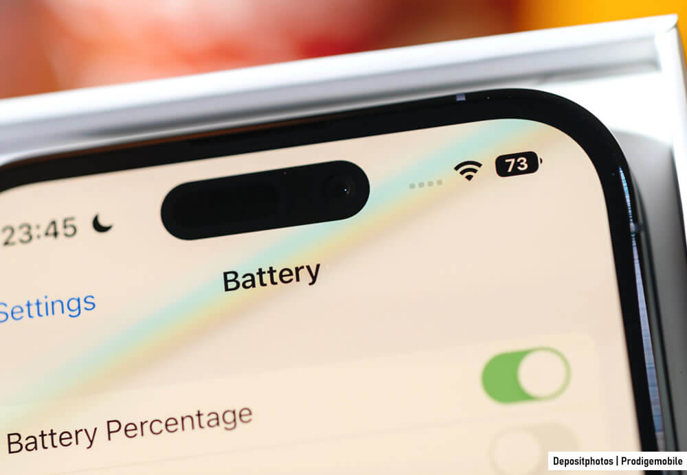 iPhone en charge avec une batterie limitée à 80%