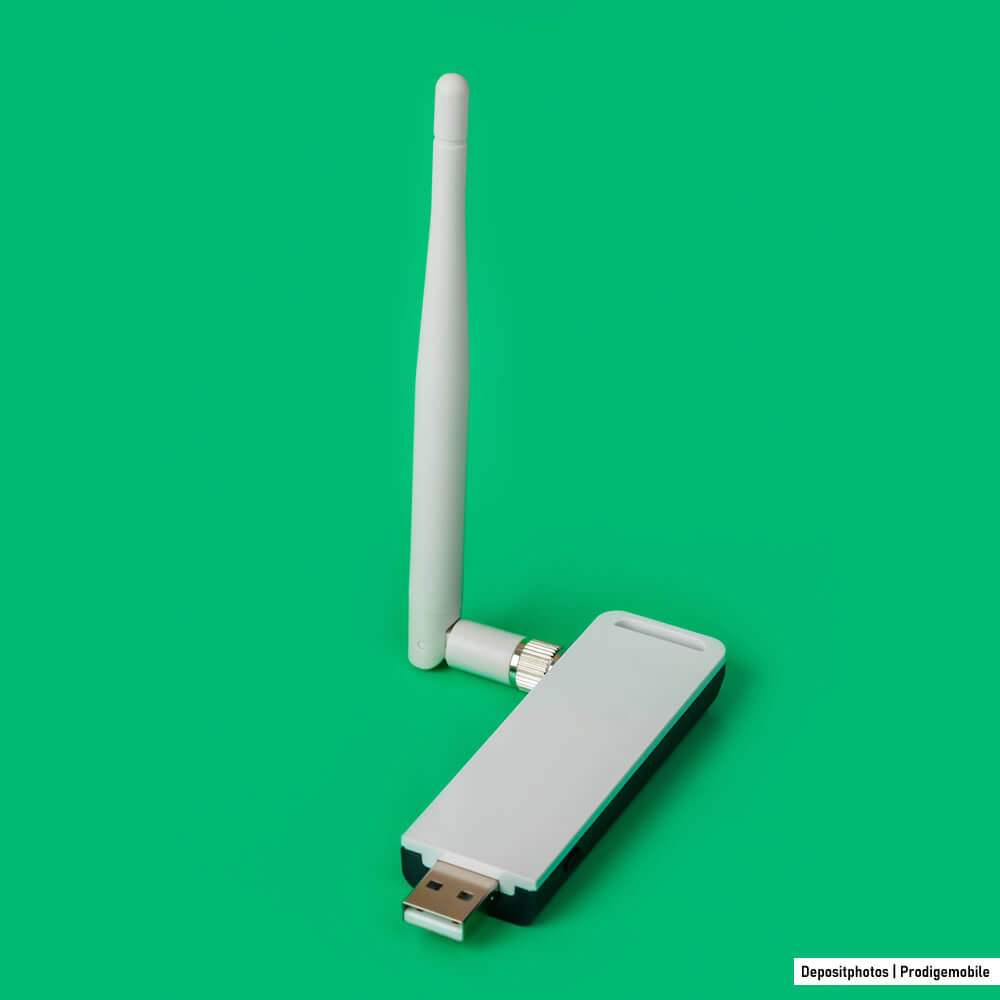 Clé Wi-Fi avec antenne externe pour améliorer la réception du signal sans fil